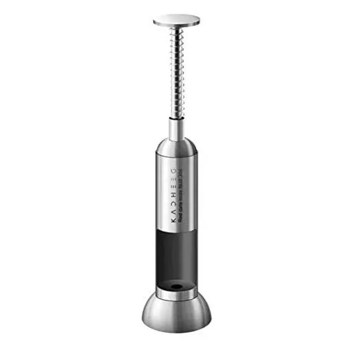 Produktbild: BESTonZON Kirschenentkerner Edelstahl Manuell Kirschentsteiner Olivenentsteiner Entferner Obstentkerner für Schnell Entfernen Früchtsteinen L Silber