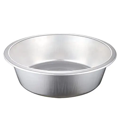 Produktbild: BESTonZON Küchen-aluminium-basin Verdickter Runder Waschbecken Für Gemüse Multifunktionale Haushaltswanne Leicht Zu Reinigen Und Sicher Für Obst Reis Und Teig