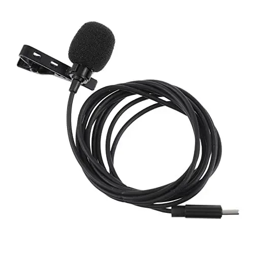 Produktbild: BESTonZON Lavalier-mikrofon Revers-mikrofon Ansteckmikrofon Kabelloser Lavalier Mikrofon Kabellos Zum Sprechen USB-mikrofon Halsbandmikrofon Mikrofon Mini Kapazität Eisen
