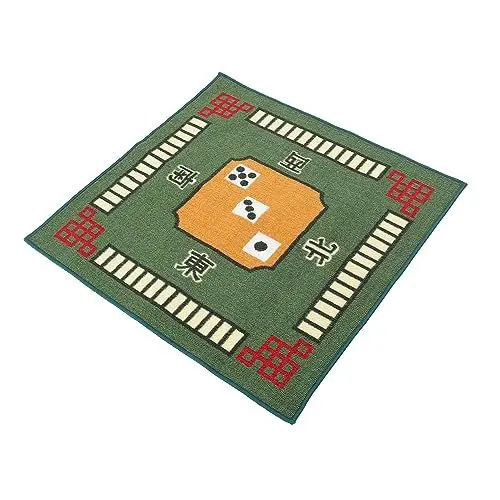 Produktbild: BESTonZON Mahjong-Tischdecke Tischdecken Geschenke für den einzug Brettspiele rutschfeste Matte Tischdecke für Dominospiele quadratische Tischdecke Majiang Tischmatten Haushalt Gamepad Poker
