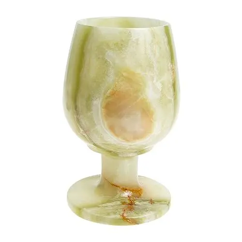 Produktbild: BESTonZON Marmor Weinglas Jade-weinglas Weinglas Aus Marmor Weinkelch Mittelalterlicher Kelchbecher Königliche Kelchgläser Cocktailgläser Cocktailbecher Wodka-gläser Natürlich Schnapsglas