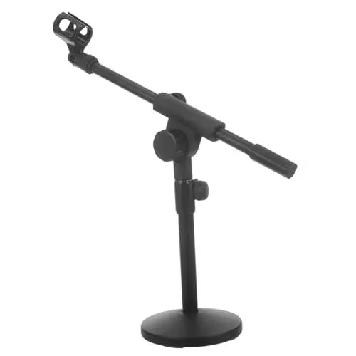 Produktbild: BESTonZON Schlankes Design Mikrofonständer Schreibtisch Höhenverstellbarer Tischmikrofonständer Für Musiker Podcaster