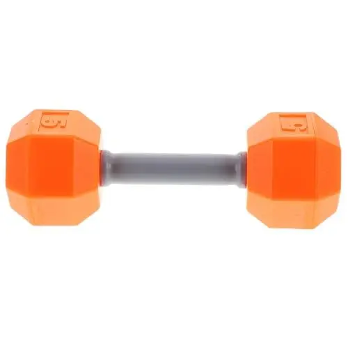 Produktbild: BESTonZON Mini-hanteln Babygewichte Hantel Gewichte Lustige Babyspielzeuge Trainingshantel Für Kinder -langhantel Hantelspielzeug Trainingsspielzeug Für Babys Kieselgel Orange
