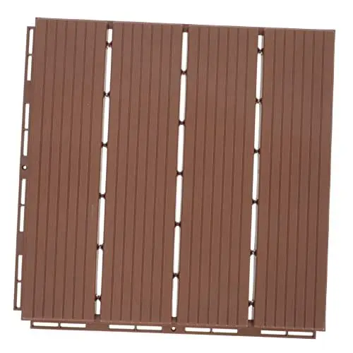Produktbild: BESTonZON Mosaikboden garden soil gartenboden Hartholz balkon spleißboden Teppiche Gartenspleißboden Spleißboden im Freien draussen Deck Ganzkörperspiegel schmücken Fertiger Plastik