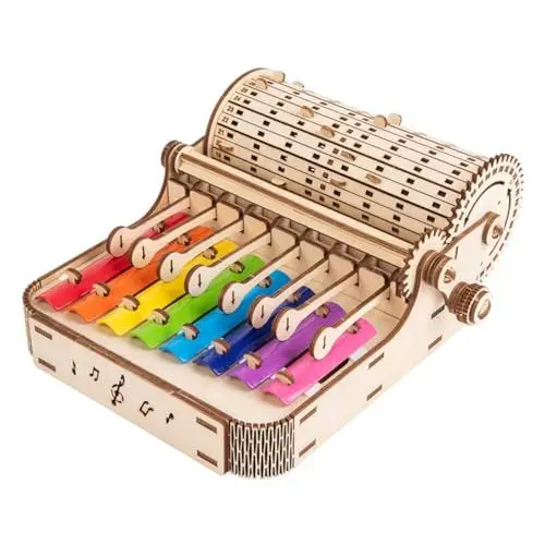 Produktbild: BESTonZON Musik Spielzeug Xylophon-tastatur-spielzeug Keyboard Musikspielzeug Klavier Für Kinder -trommel-piano-spielzeug Xylophon Babyspielzeug Kinder Klopfen Klavier Holz