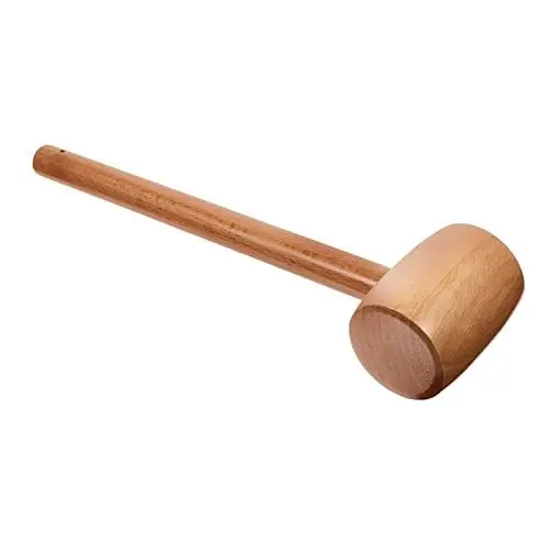 Produktbild: BESTonZON Ostern Holzhammer Praktischer Hammer Kleiner Hammer Holzkrabbenhammer Eierhammer Küchenhammer Küche Fleischhammer Osterholzhammer Fleischhammer Werkzeug
