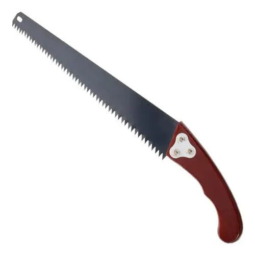 Produktbild: BESTonZON Outdoor-Handsäge Gartensäge mit Holzgriff Klappsägen Bündigschnittsägen Zugsäge mit Holzgriff Zahnsäge Handsäge Haushalt Messer Säge Biegesäge die Säge Dicke Äste Stahl