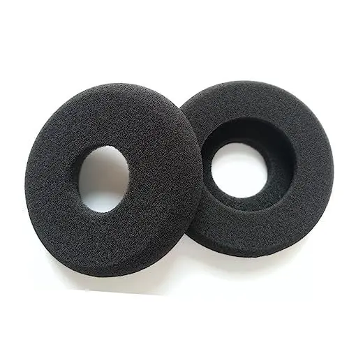 Produktbild: BESTonZON Bequeme Ohrpolster Aus Schaumstoff für Kopfhörer Passend für Sr60/sr80/sr125/sr225 Schwarz Paar