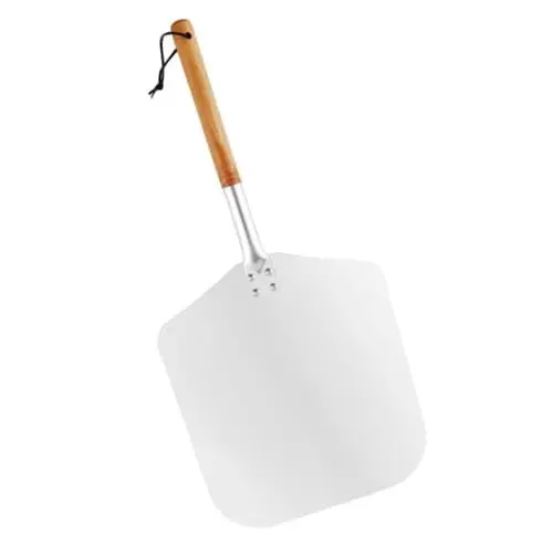 Produktbild: BESTonZON Pizzaheber Käsepaddel Kuchenpaddel Pizzapfanne Pizzawender Pizzawender Holzpizzaschieber Pizzaschneidebrett Pizzaplatte Pizzaheber Werkzeuge Holzgriff Tragbar