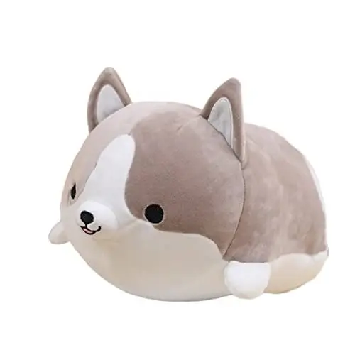 Produktbild: BESTonZON Plüschpuppe Corgi plüschtier Corgi-Plüschtier lebensechter Hund welpen kuscheltiere Kuschelkissen Plüsch Spielzeug schöne Puppenwurfkissen Dekokissen Hündchen Kopfkissen