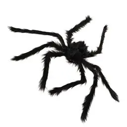 Produktbild: BESTonZON Plüschspinne Halloween Party Halloween Spielzeug Halloween Goodies Horror Dekoration Halloween-Dekoration Spinnenkostüm Gruselige Halloween-Party-Dekoration Plüschtier Black