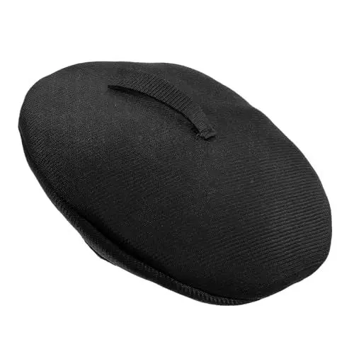 Produktbild: BESTonZON Puppendetektivhut Modische Baskenmützen Puppen-Fascinator-mütze Kleine Puppenmütze Mini-Zylinder-weinaufsatz Miniatur-baskenmützen Mini-Zylinder Aus Filz Puppenhüte Stoff Black