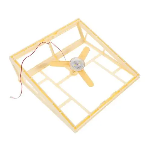 Produktbild: BESTonZON Puppenhaus Miniaturmöbel Hausmodell selber Bauen kreatives Zimmerspielzeug Dach Miniatur-Puppenstubenmöbel Mini-Hausbausatz Miniatur- -Kit DIY- -Kit Acryl Beige