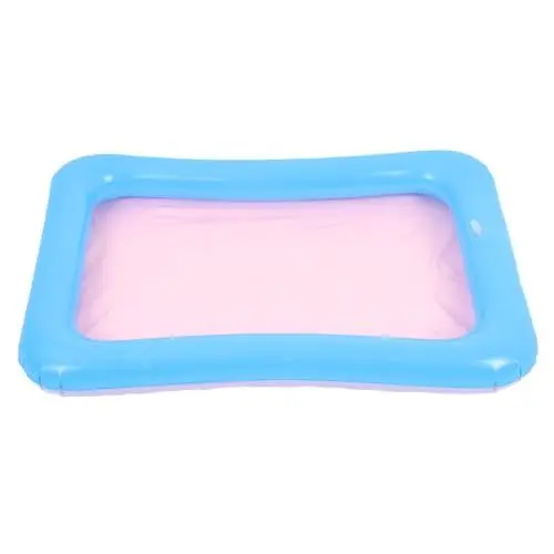 Produktbild: BESTonZON Sandkasten aufblasbarer getränkehalter aufblasbarer Sandtisch schwimmende Achterbahn wasserspielzeug für Kinder Beach Toys for Sandspielzeug Aufblasbarer Mini-Innenpool PVC