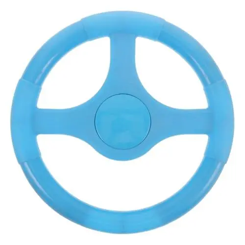 Produktbild: BESTonZON Schaukel Auto Lenkrad Ersatz Kunststoff Lenkrad Spielplatz Piratenschiff Rad Zubehör Für Kinder Outdoor Garten Hinterhof Spielzimmer Spielplatz Blau