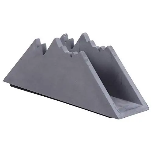 Produktbild: BESTonZON Serviettenständer Serviettenhalter Beton Berg Design Restaurant Zuhause Hotel Hochzeit Party Bankett Tisch Desktop Esszimmer Tissue Halter Dispenser Küche Tischdekoration Dunkelgrau