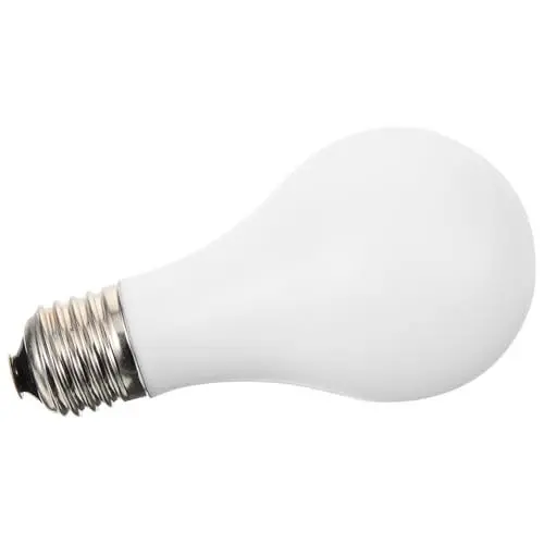 Produktbild: BESTonZON Solo-Lampe kleine elektrische Glühbirne Illusionen Party-Requisiten Glühbirne aus nächster Nähe leichtes Trickspielzeug interessante Trickrequisiten Trick-Requisiten Plastik Weiß