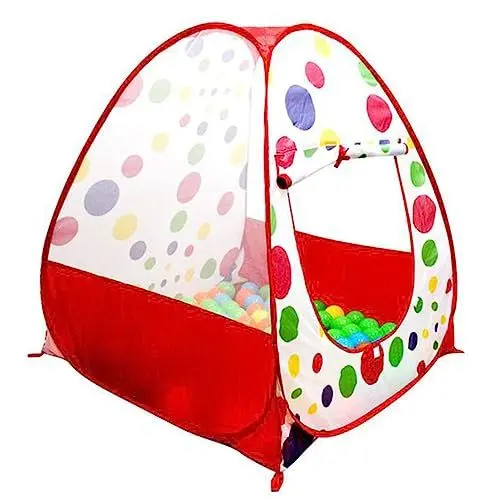 Produktbild: BESTonZON Spielzelt Tipi-Zelt für Kinder Zelthaus für Kinder Innenzelt für Kinder Tent Kinder zelte Indoor spielhaus Kinderzelt mit Schlossmotiv Mädchen Zelt Kinder spielhaus