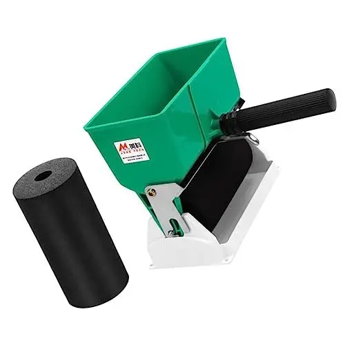 Produktbild: BESTonZON Tapetenrolle Manueller Klebstoffapplikator Kleberolle Manueller Klebeapplikator Rollen manueller Leimroller Tapetenklebemaschine Karton Faltschachtelklebemaschine Walzenbürste