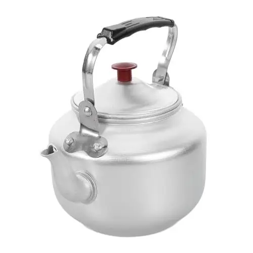 Produktbild: BESTonZON Teekanne Aus Metall Kaffeekocher Für Haushalt Kleiner Teekessel Verschleißfester Wasserkocher Heimzubehör Wasserkocher Für Das Lagerfeuer Kochender Tragbar Aluminiumlegierung China