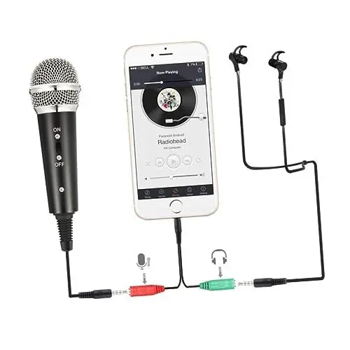 Produktbild: BESTonZON Selfie-licht Telefonständer Live- Mikrofonständer Mikrofonhalterung Handyhalter