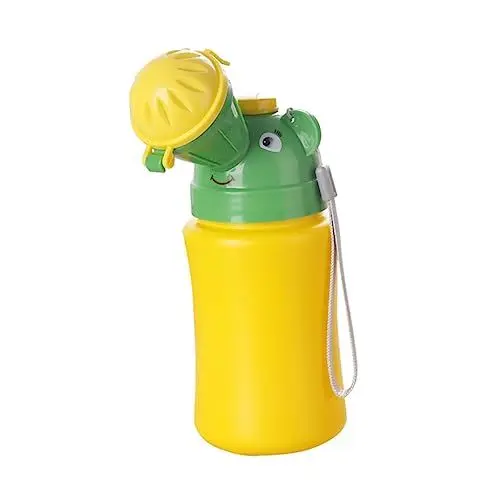 Produktbild: BESTonZON -Urinal Kleinkindurinal für Jungen Camping-Toilettenbecher Babytopf portable urinal kinder wc tragbares Töpfchen für Kleinkindreisen Autotoilettentopf für Neugeborene pp Yellow