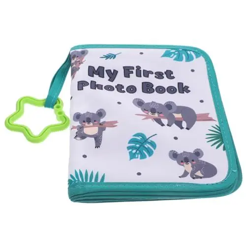 Produktbild: BESTonZON -fotoalbum Fotoalben Für Babys Erinnerungsfotoalbum Für Fotoalbum Zur Erinnerung Fotoalbum Für Einen Kleinen Jungen Babyfotoalbum Für Mädchen Fotobücher Stoff Green
