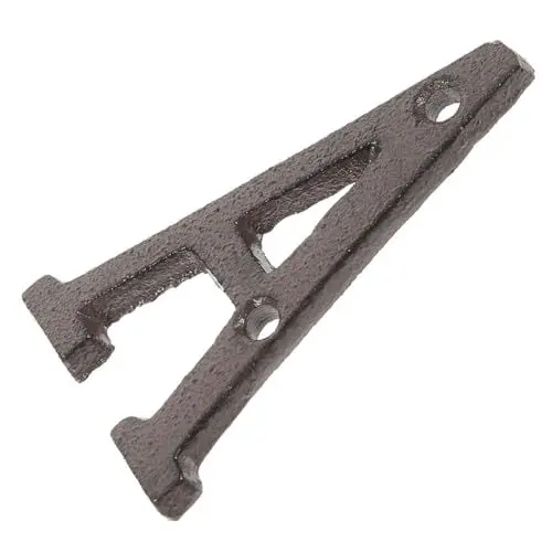 Produktbild: BESTonZON große Metallbuchstaben Briefe für draußen Ersatzlatten für Gartenbank Strohgläser Metallbuchstaben für die Adresse Postfach Briefe Spitze schmücken Tür Wort Eisen