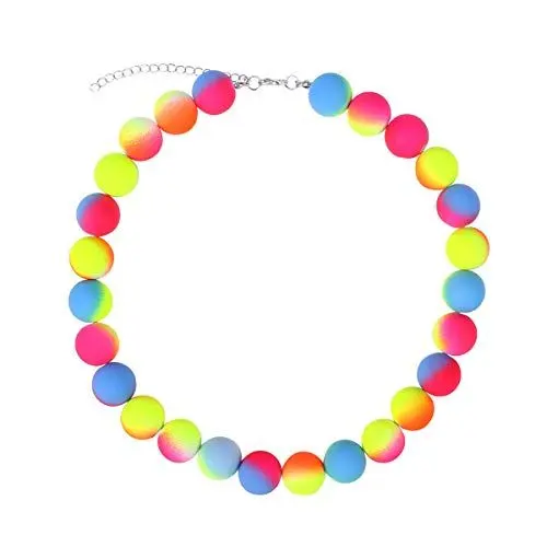Produktbild: BESTOYARD Perlenkette Rainbow Farbe Halskette für Festival Carnival Party Supplies