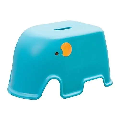 Produktbild: BESTOYARD Praktischer Rutschfester Tritt-schemel Für Junge Mädchen Blauer Elefant Für Badezimmer Und Toilettentraining Leichtes Material Platzsparend Für Sicheres Erreichen Von