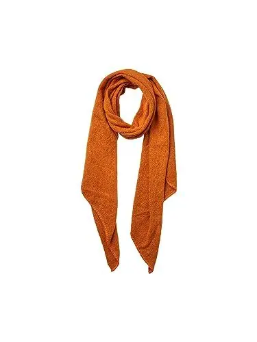 Produktbild: Bestseller A/S PIECES Damen Pcpyron Long Scarf Noos Bc Schal 17076047,Persimmon Orange,Einheitsgröße