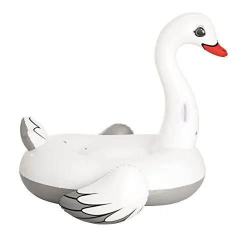 Produktbild: Bestway 41111 Supersized Swan Rider Schwimmtier, 196 x 174 cm
