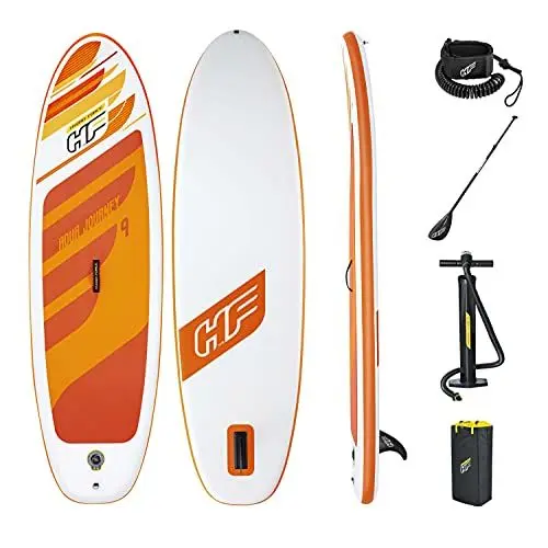 Produktbild: Bestway Hydro-Force SUP Allround Board-Set, Aqua Journey, Mehrfarbig, 274 x 76 x 12 cm, mit Paddel