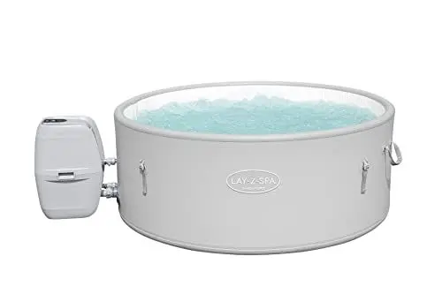 Produktbild: Bestway LAY-Z-SPA Vancouver AirJet Plus™ WiFi Whirlpool, 155 x 60 cm, mit App-Steuerung, 3-5 Personen, rund, Stein-Optik