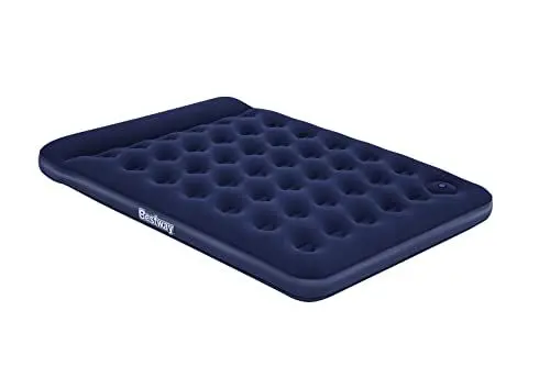 Produktbild: Bestway Luftbett Blue Horizon Step mit interner Fußpumpe Double XL/Lo 203 x 152 x 28 cm