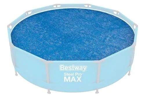 Produktbild: Bestway PE-Solarabdeckplane Ø 289 cm, blau, rund