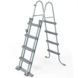 Produktbild: Bestway Poolzubehör Sicherheitsleiter, 122 cm
