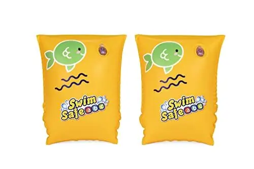 Produktbild: Bestway Swim Safe ABC Schwimmflügel Stufe C WonderSplash, 3-6 Jahre, 25 x 15 cm, Gelb