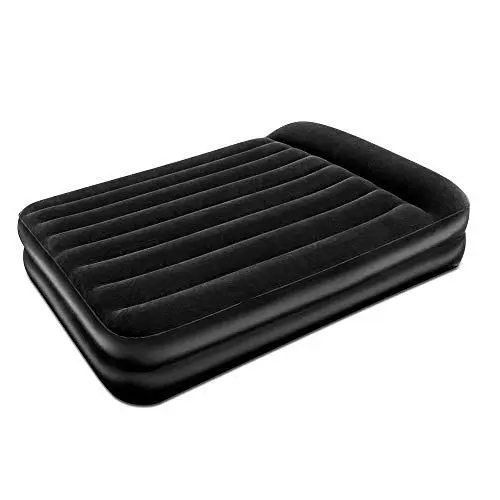 Produktbild: Bestway TriTech Luftbett Aerolux mit integrieter Elektropumpe Double XL/Mid 203 x 152 x 46 cm, Schwarz