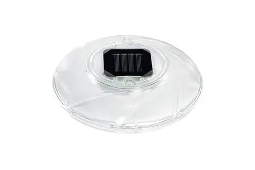 Produktbild: Bestway schwimmende Solar-LED-Poolleuchte, Ø 18 cm