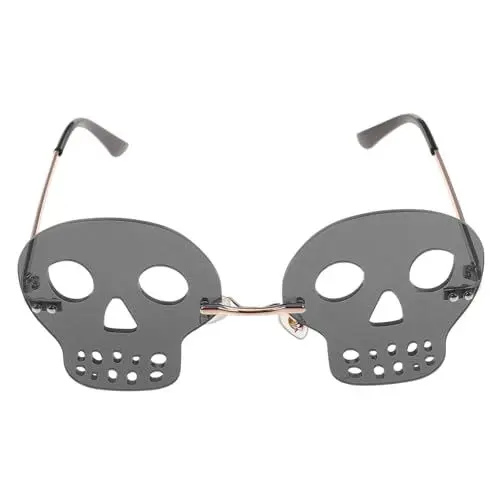 Produktbild: BESTYASH 1paar Randlose Kreative Sonnenbrille Für Partys Lustige Disco-eyewear Für Damen Und Herren Accessoires Für Festivals Und Straßenfotografie