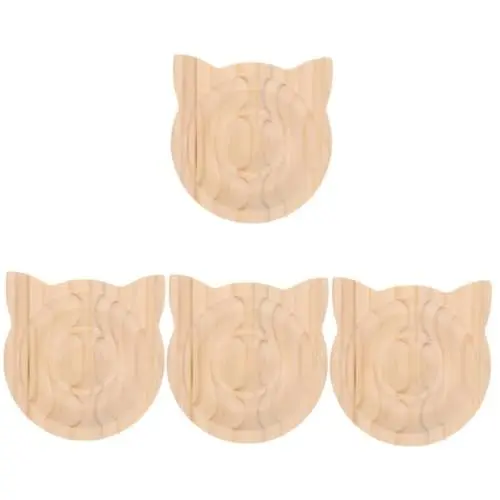 Produktbild: BESTYASH 4 Stück Display Ständer Armreif Tablett Für Display Holz Armband Display Teller Armband Teller Armband Display Tablett Holz Armreif Display Teller Armband Tablett Armband