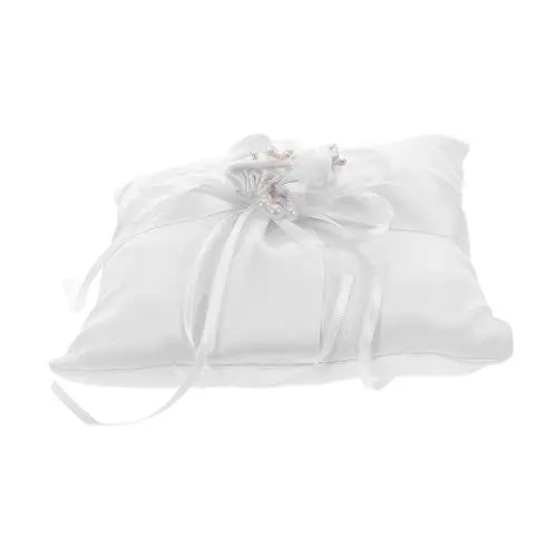 Produktbild: BESTYASH Eheringkissen Zubehör Für Hochzeitsfeiern Hochzeitsfeier Ornament Party-ringkissen Ringkissen Zur Hochzeit Eheringhalter Hochzeitsfeier-dekoration Dekoratives Ringkissen Weiß