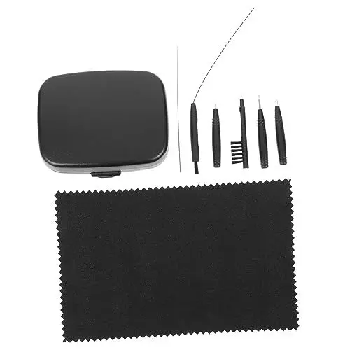 Produktbild: BESTYASH Hörgeräte Reinigungsset Teiliges Pflege Toolkit mit Hochwertiger Reinigungsbürste und Aufbewahrungsbox für Effektive Tägliche und Pflege von Hörgeräten