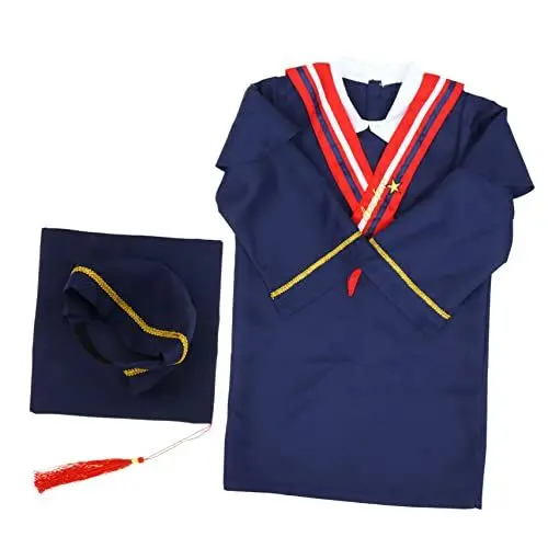 Produktbild: BESTYASH Junggesellenabschiedskleidung für Hochzeitsrahmen Performance-Kleid Abschlusskleidung Graduierungskleid Abschlussklamotten für Foto-Requisitenkleid Blue