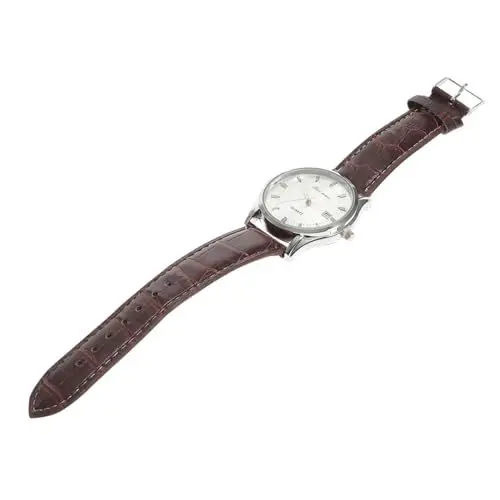 Produktbild: BESTYASH Quarzuhr für Herren mechanische Armbanduhr Mechanische Herrenuhr Quartz Uhr Quarz-Armbanduhr automatisch Quarzuhren Gürteluhr Anschauen Mann Weiß