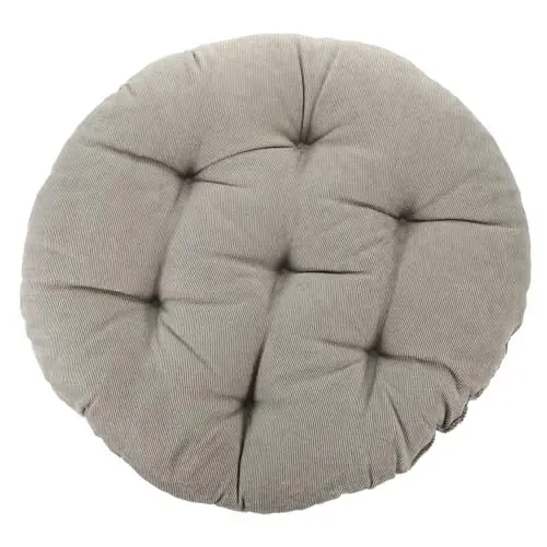 Produktbild: BESTYASH Rundes Sitzkissen aus Cord Dickes Meditationskissen für Yoga und Entspannung Durchmesser für Stühle Böden und Reisen und Leicht für Büro und Zuhause