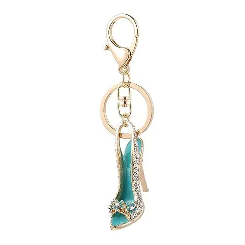 Produktbild: BESTYASH Schöner High Heels Schlüsselanhänger Schlüssel Anhänger Taschenornament High Heels Schlüsselhalter Kreativer Schlüsselanhänger