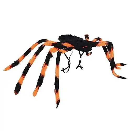 Produktbild: BESTYASH Spinnen-Rucksack Für Jungen Und Mädchen Simulationsspinnen-Dekoration Halloween-süßigkeiten Und Mädchen-Halloween-Rucksack