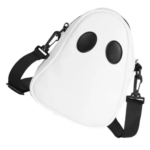 Produktbild: BESTYASH Spooky Crossbody Bag Kreative Umhängetasche Für Halloween Ein Schultertasche Mit Geistermotiv Lustige Und Stilvolle Damenhandtasche Ideale üßigkeiten Tasche Für Partys Und
